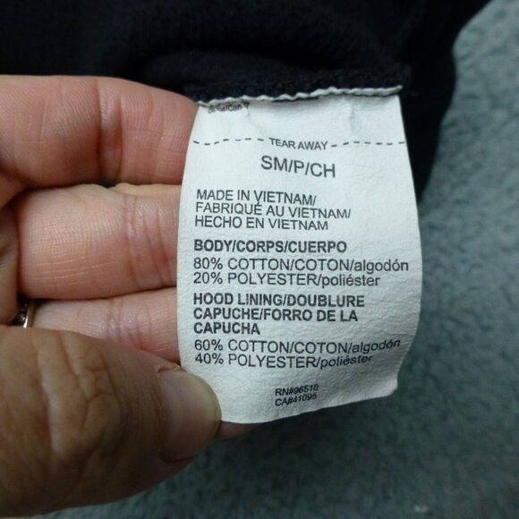 Under Armour Hoodie Mens Small Black Pullover Sweater Sweatshirt Loose Gym - Picture 5 of 8